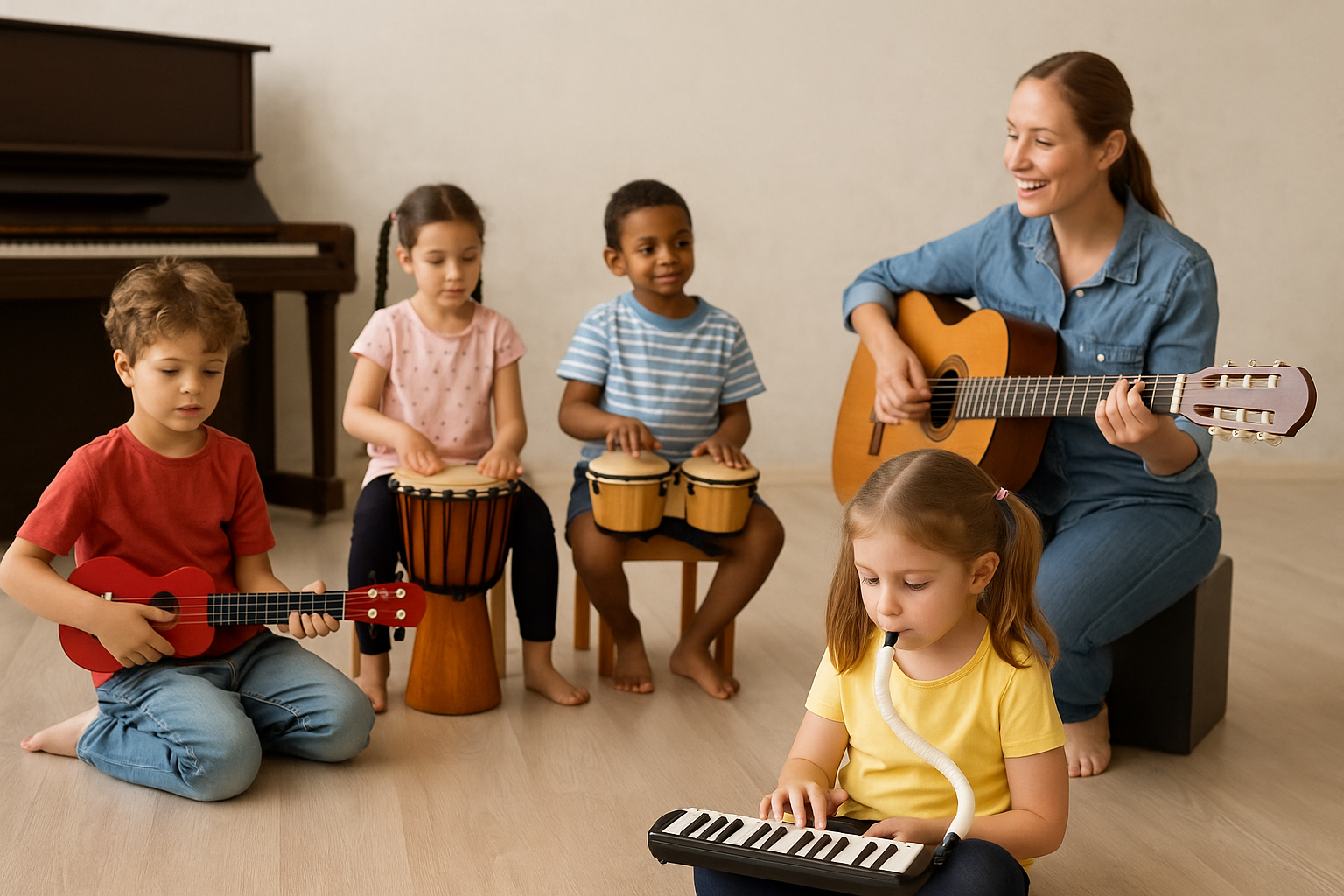 Iniciación musical para niños en ECM